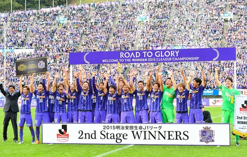 森保一監督、2015年サンフレッチェ広島所属メンバーのサイン入りJリーグ公式球 森保一監督、2015年サンフレッチェ広島所属メンバーのサイン入りJ